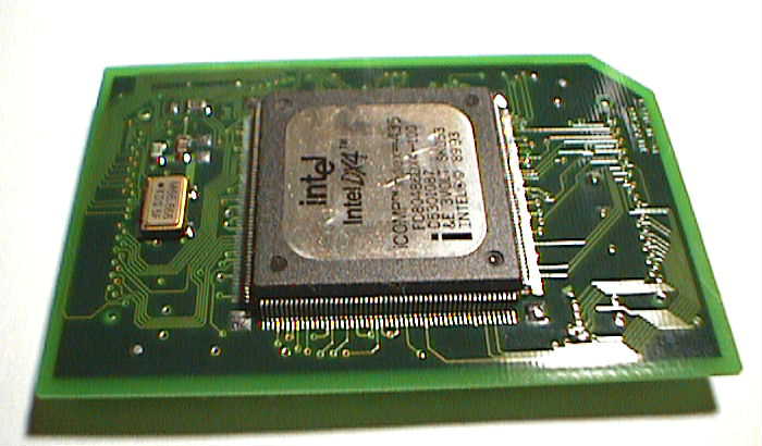 i486DX4(100MHz)モジュールの表側